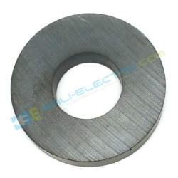 Jual Magnet Bulat Hitam Lubang 45x8mm di Denpasar Bali