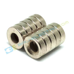 Jual Magnet Neodymium Bulat Lubang 8x3mm di Denpasar Bali