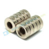 Jual Magnet Neodymium Bulat Lubang 8x3mm di Denpasar Bali