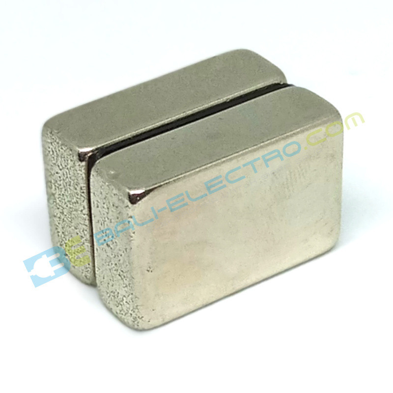 Jual Magnet Neodymium Kotak 30x20x10mm di Denpasar Bali