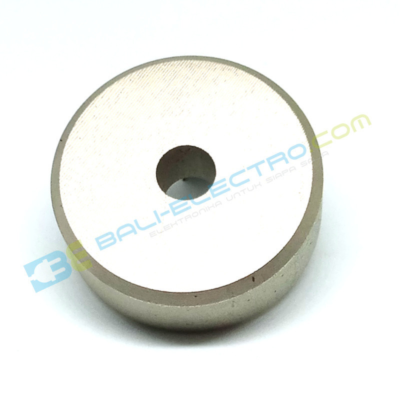 Jual Magnet Neodymium Bulat Lubang 50x10 mm di Denpasar Bali