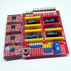 Jual Shield CNC V3 + Driver A4988 di Denpasar Bali