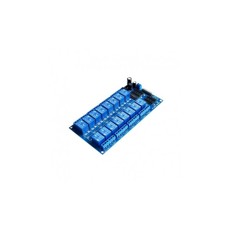 Bali Electro - Jual Relay Module 5V – 16 Channel di Denpasar - Bali
