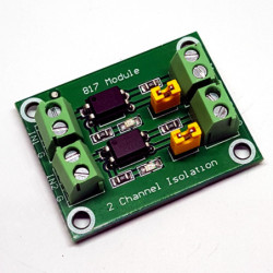 Jual PC817 Optocoupler Isolation Board 2 Ch di Denpasar Bali