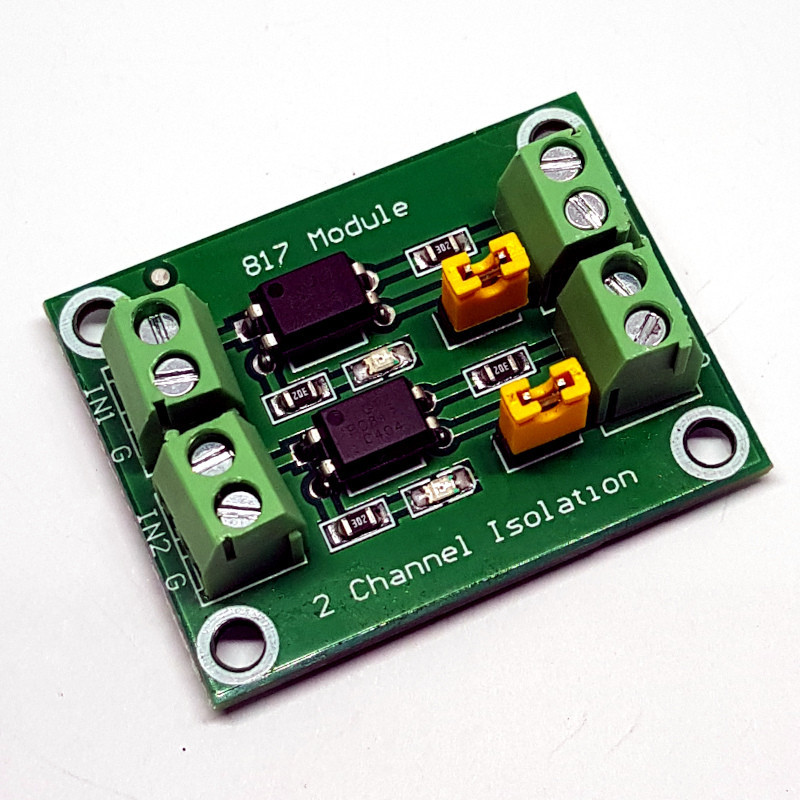 Jual PC817 Optocoupler Isolation Board 2 Ch di Denpasar Bali