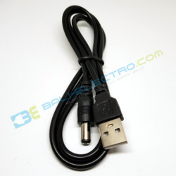 Jual Kabel Power DC 5.5x2.1mm Kepala Besar di Denpasar Bali