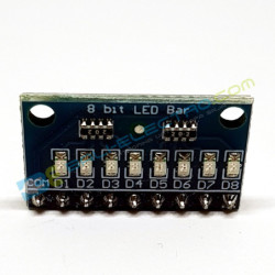 Jual Modul Indikator LED Catoda Merah 8-bit di Denpasar Bali