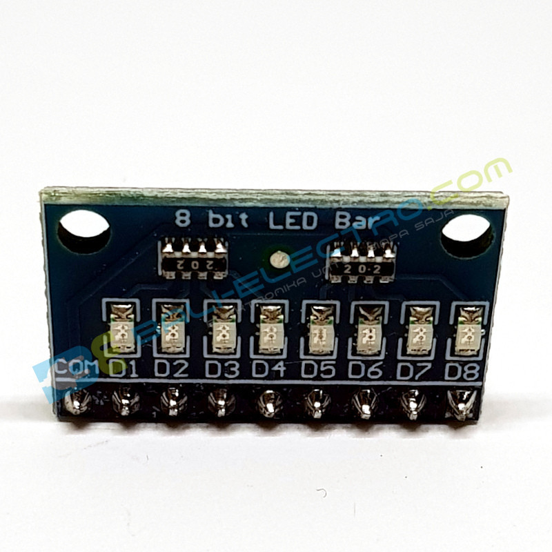 Jual Modul Indikator LED Catoda Merah 8-bit di Denpasar Bali