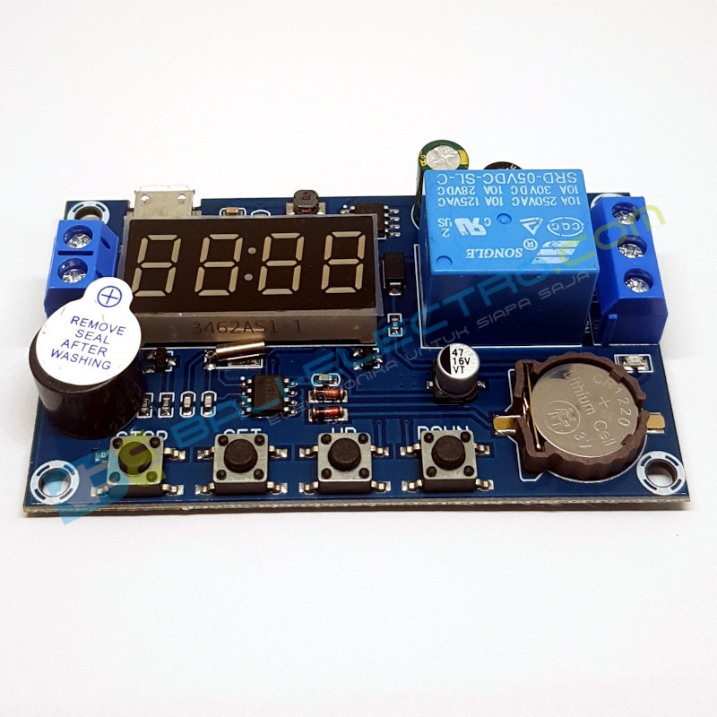 Jual Digital Relay Timer Real Time Clock 24 Jam 5 Mode Waktu di Denpasar Bali