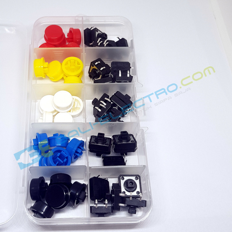 Jual Paket Tact Switch + Topi Random di Denpasar Bali