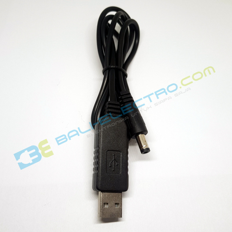 Jual Kabel USB DC to DC 9v  1m di Denpasar Bali