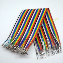 Jual Kabel Dupont 40 Pin M  F 21cm Terminal Wire di Denpasar Bali