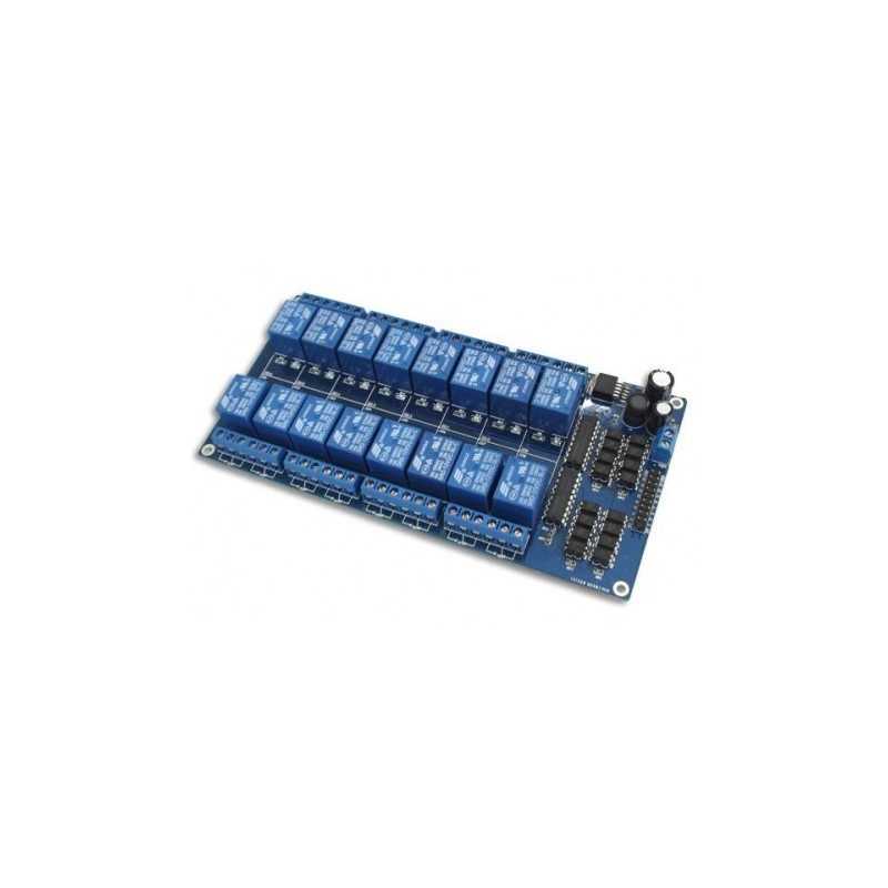 Bali Electro - Jual Relay Module 12V - 16 Channel di Denpasar - Bali