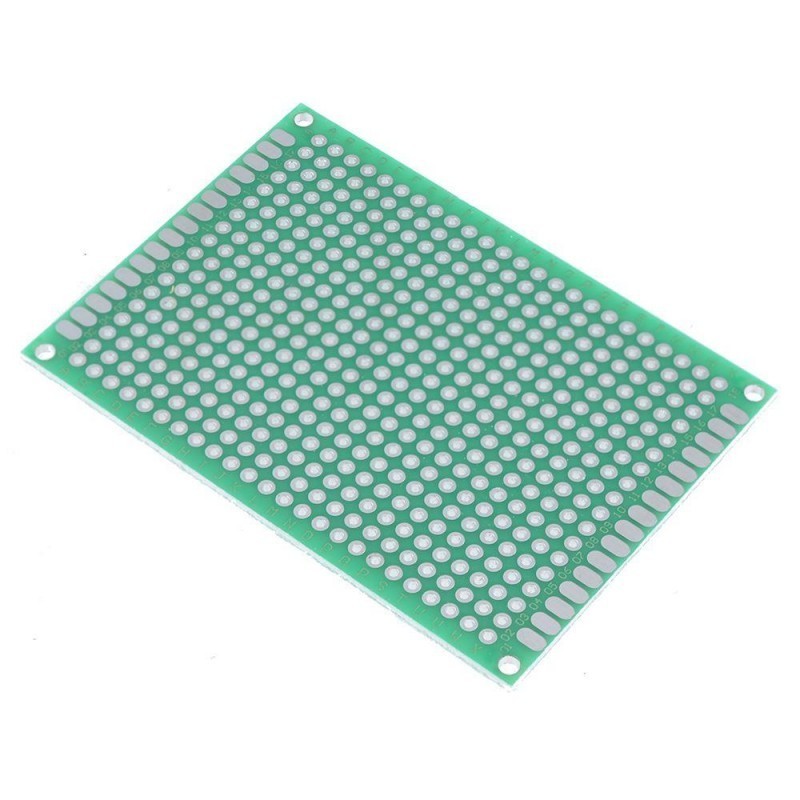 Jual Breadboard Lubang 5x7 cm Hijau di Denpasar Bali