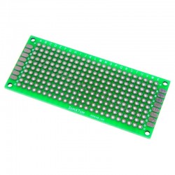 Jual Breadboard Lubang 3x7 cm Hijau di Denpasar Bali