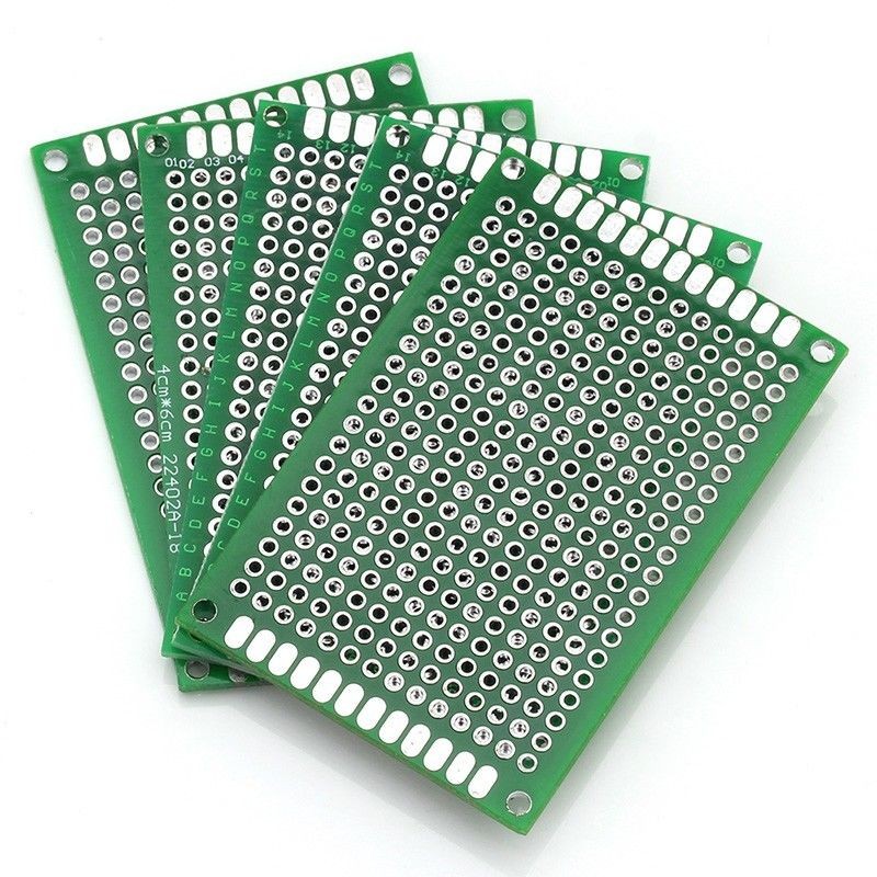 Jual Breadboard Lubang 4x6 cm Hijau di Denpasar Bali